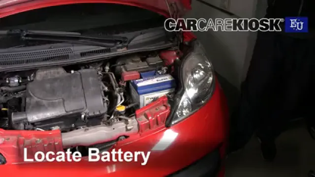 2008 Peugeot 107 Trendy 1.0L 3 Cyl. Batterie Début de saut